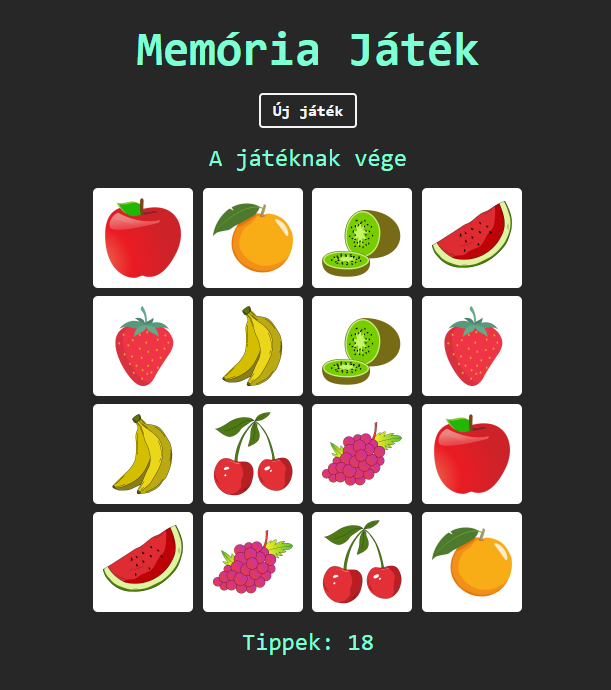 Memória játék