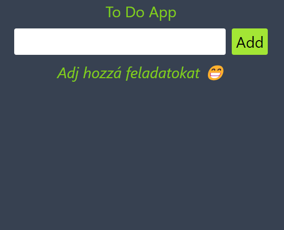 To Do App